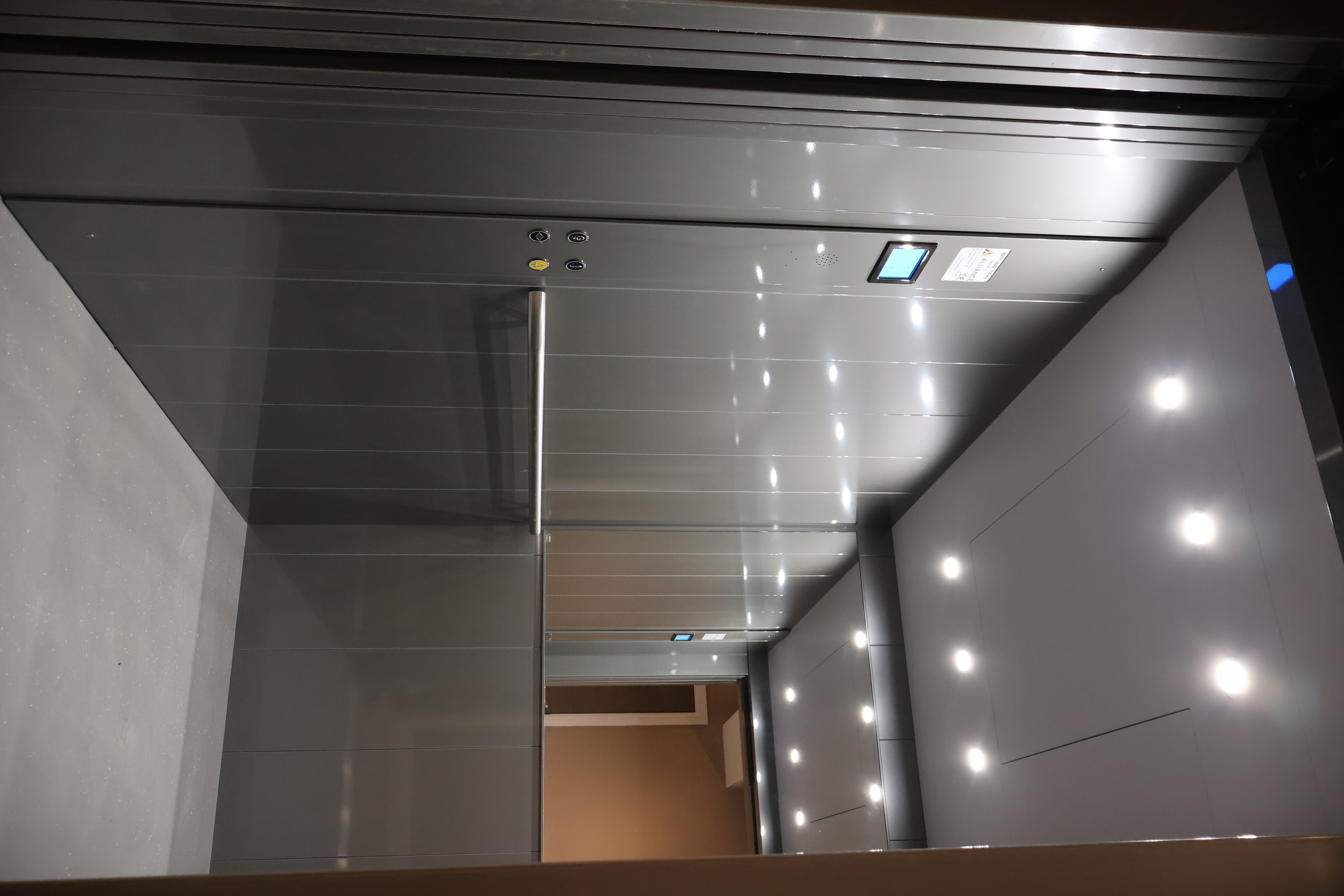 Healthcare lift installation by Alliance Platform Lifts