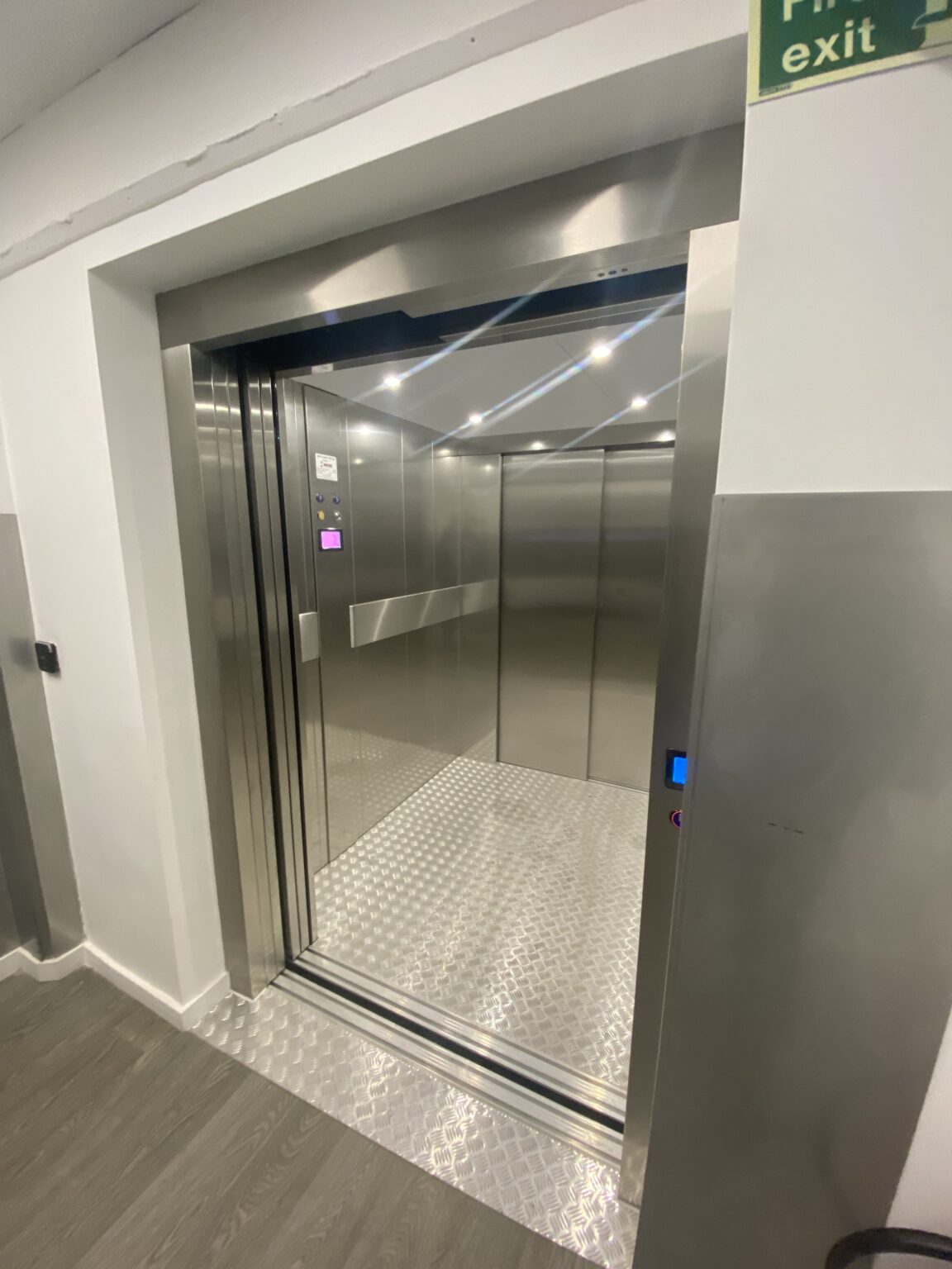 Bin lift installation by Alliance Platform Lifts