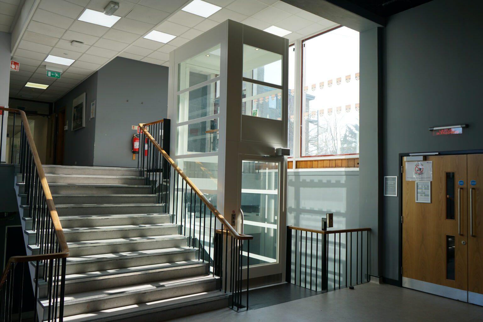 Vertical platform lift installation by Alliance Platform Lifts