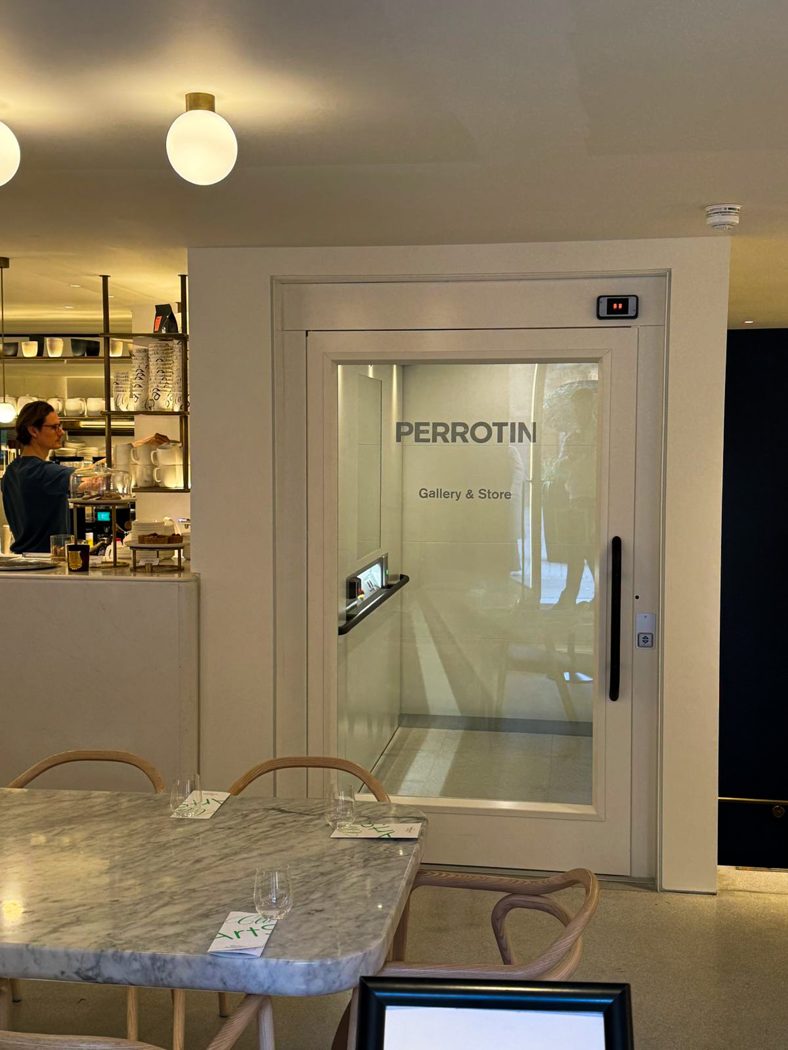 Heavy-Duty Platform Lift at ArtSpace Café, London – Project details