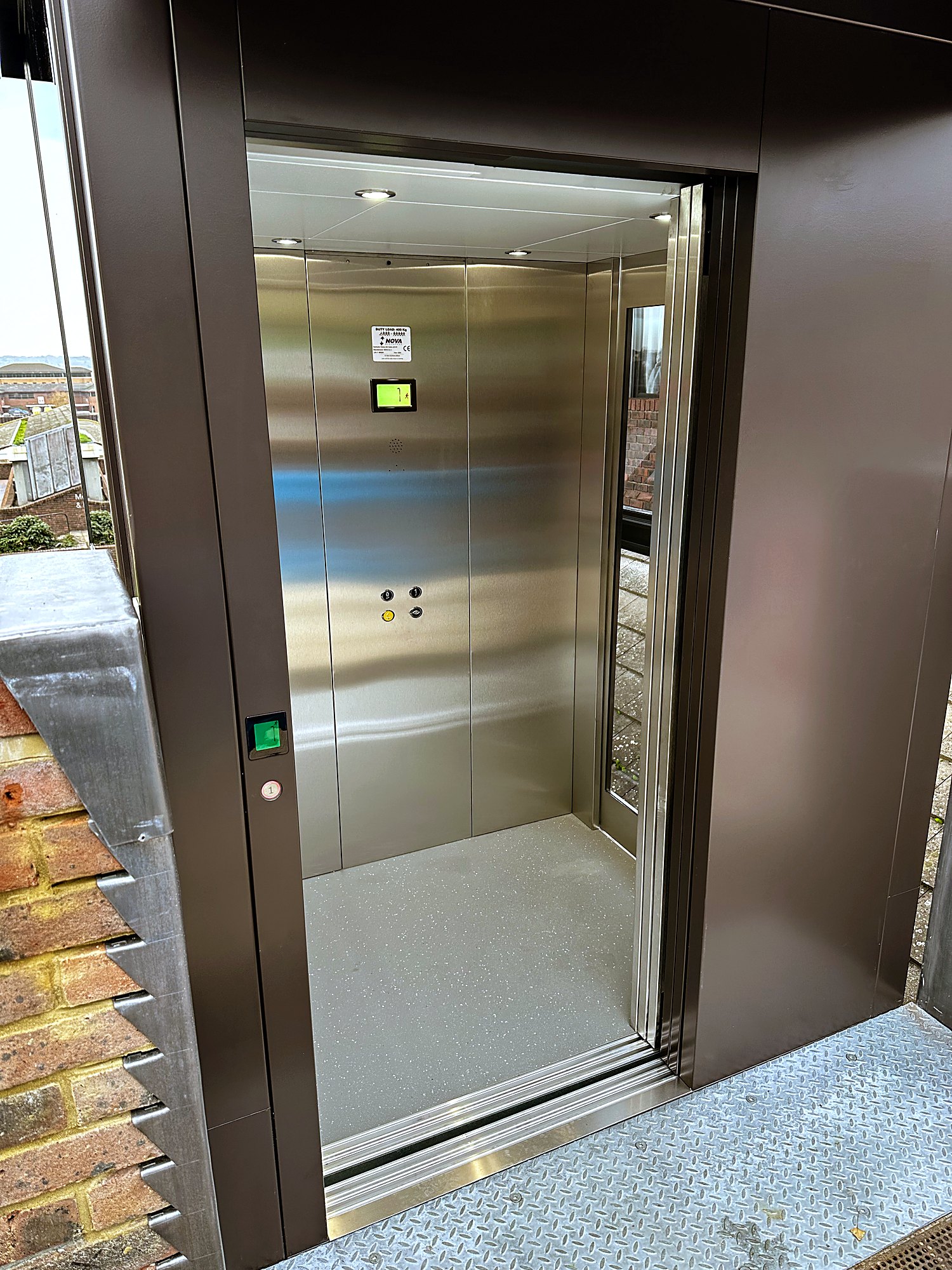 Elite Cabin Lift at Riverside terrace lift, Chatham, Kent – photo 4