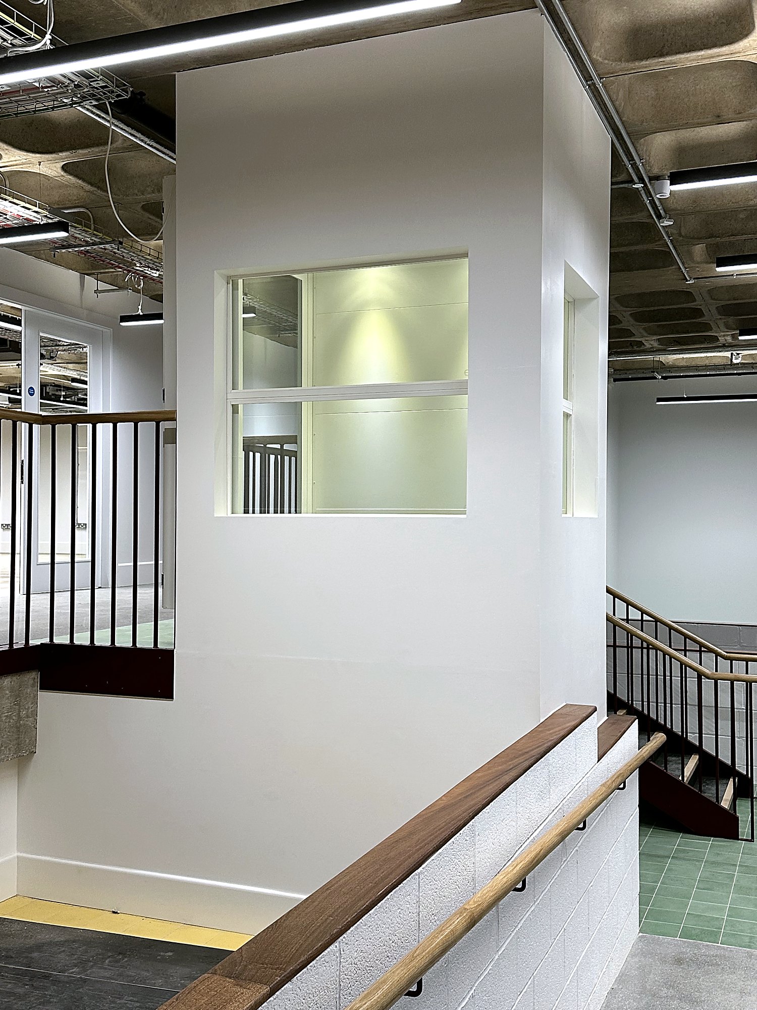 Traction Platform Lift at Basement workspace conversion, south London – photo 5