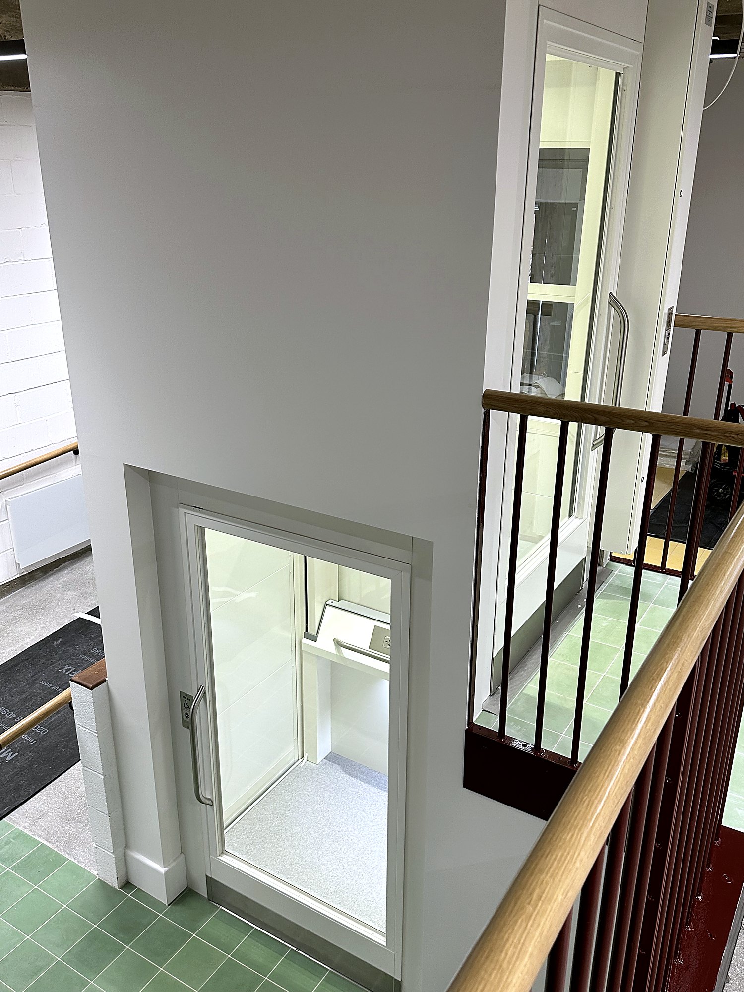 Traction Platform Lift at Basement workspace conversion, south London – photo 6